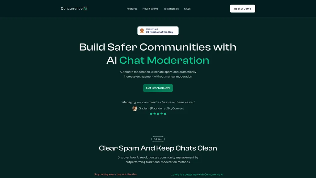 Concurrence.ai AI tool screenshot
