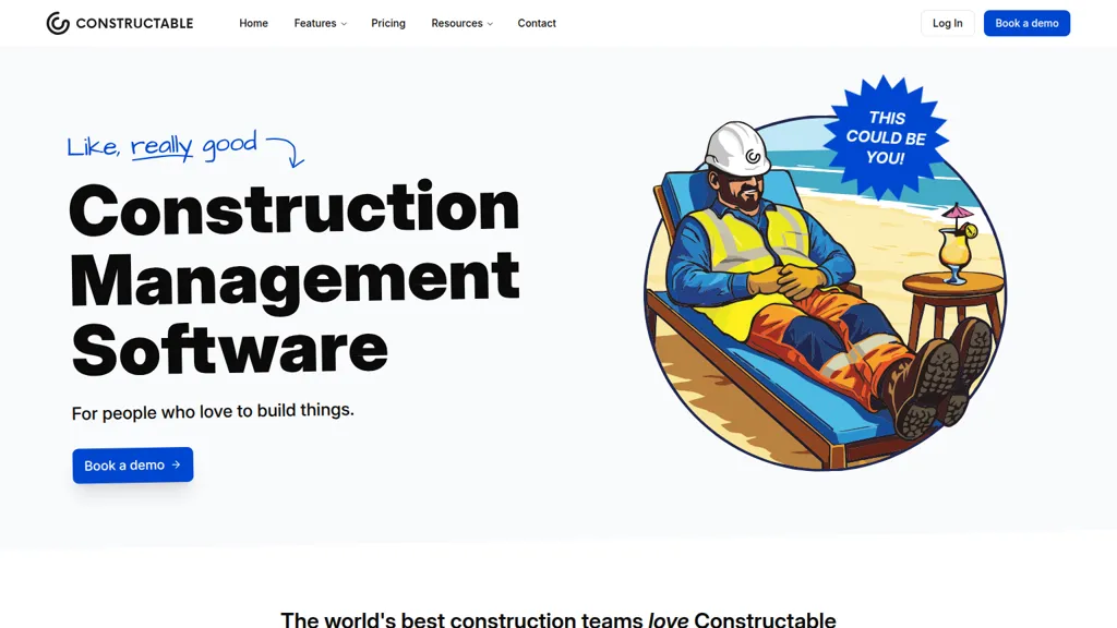 Constructable.ai AI tool screenshot