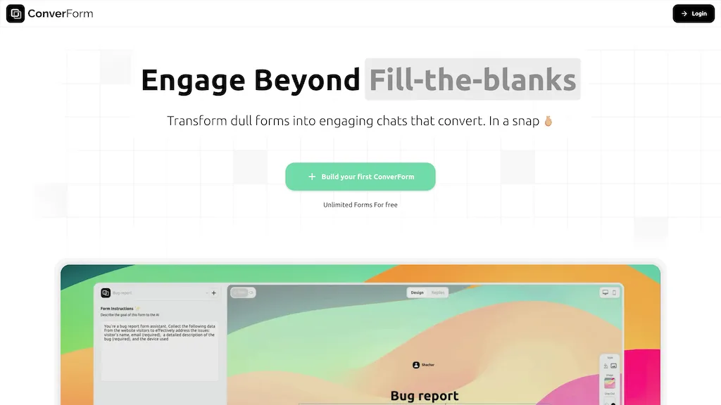 ConverForm website