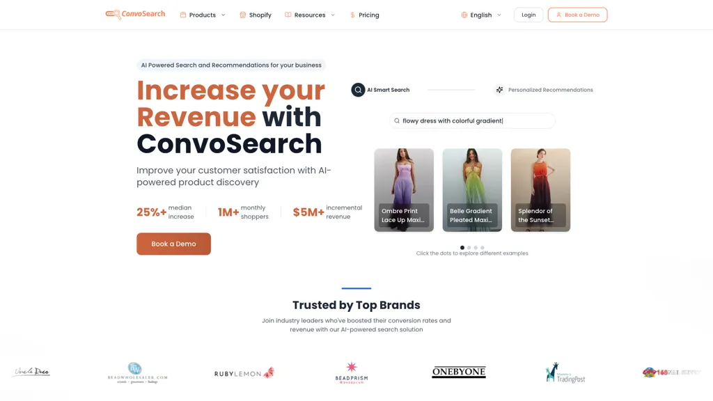 ConvoSearch AI tool screenshot