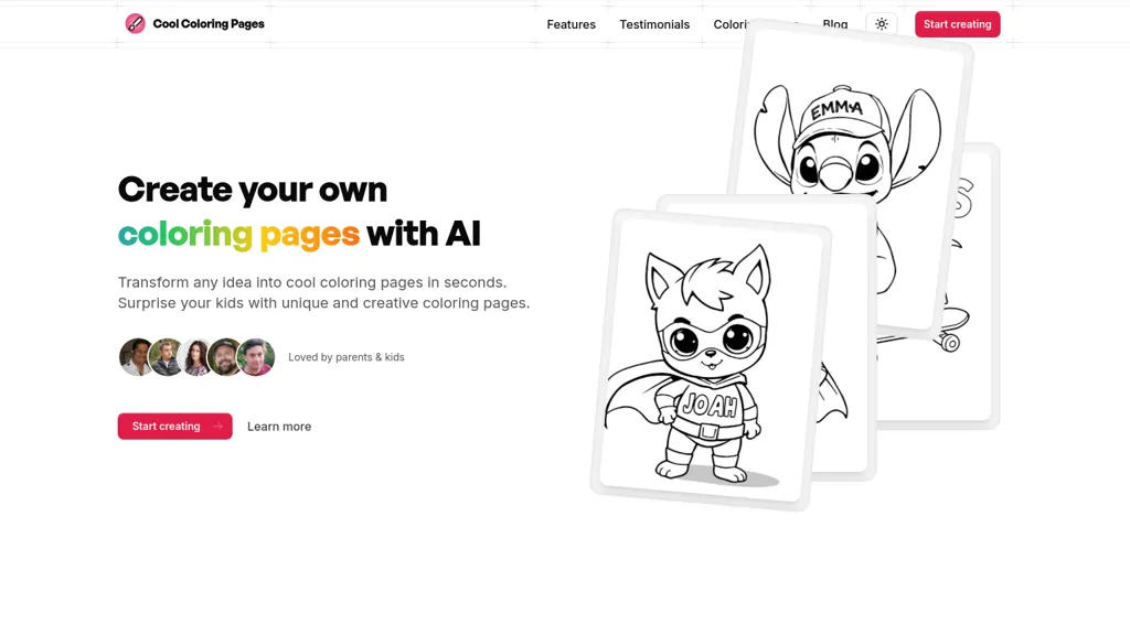 Cool Coloring Pages website