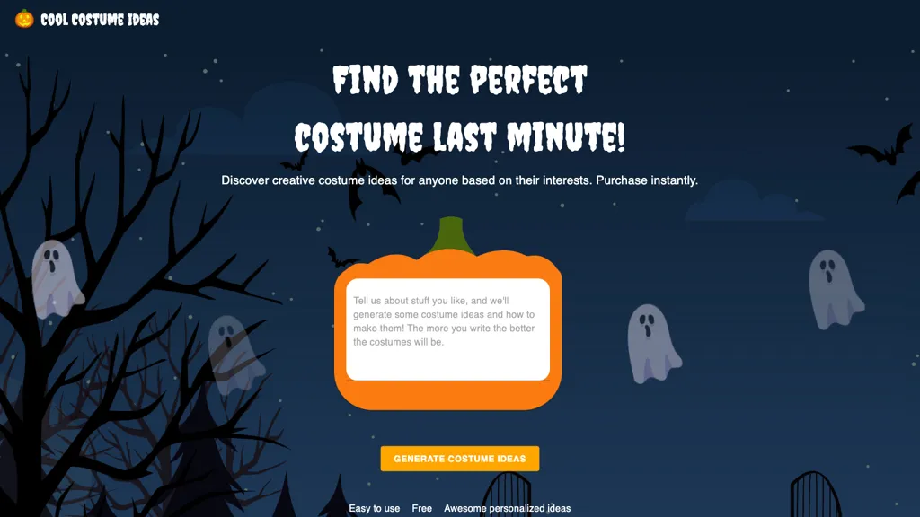 Cool costume ideas website