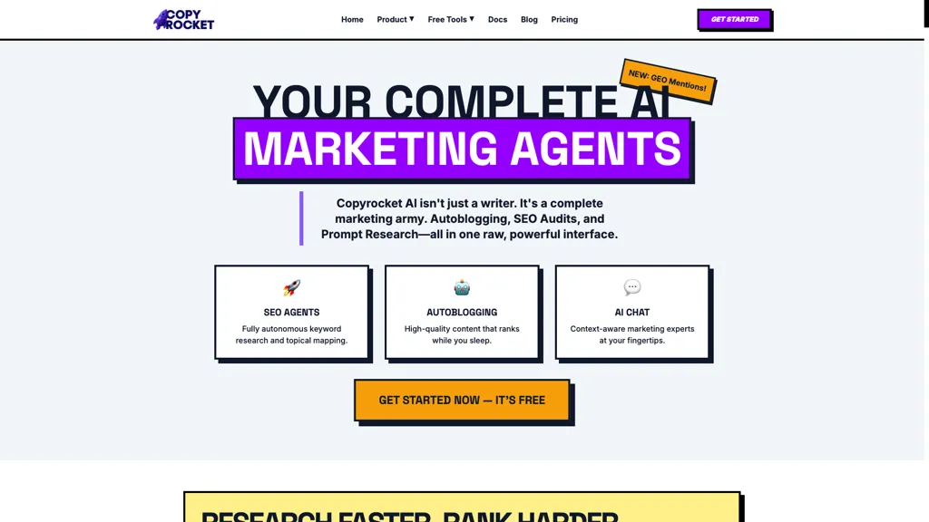 Copyrocket AI Assistant AI tool screenshot