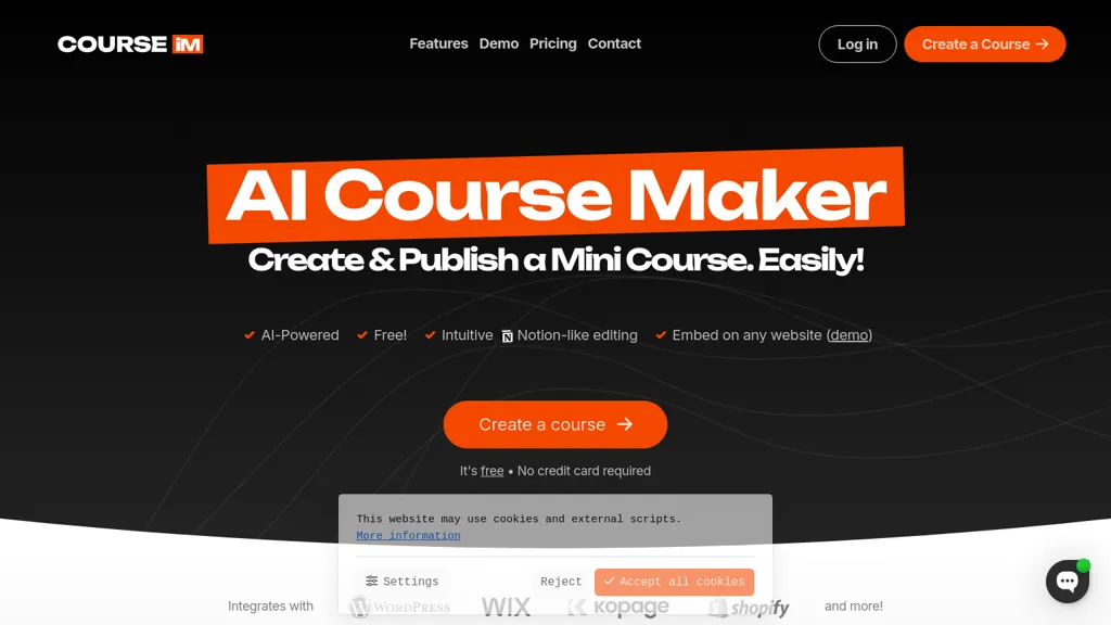 Course.im website