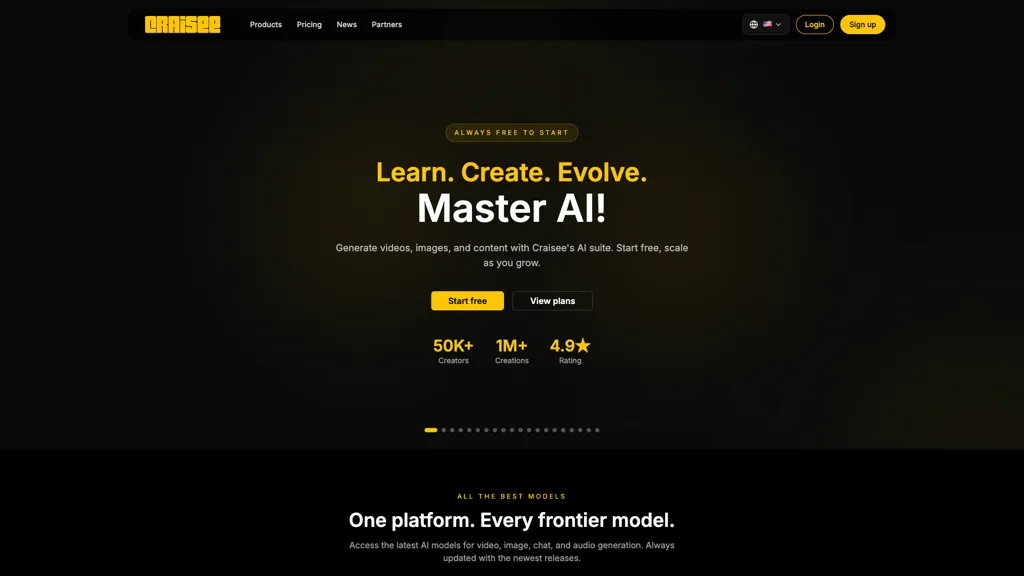 Craisee AI tool screenshot