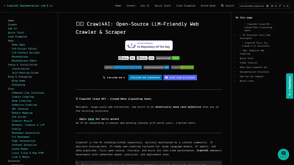 Crawl4AI screenshot