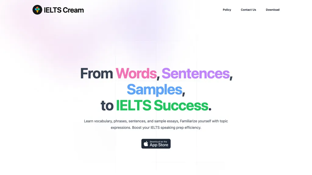IELTS Cream  website