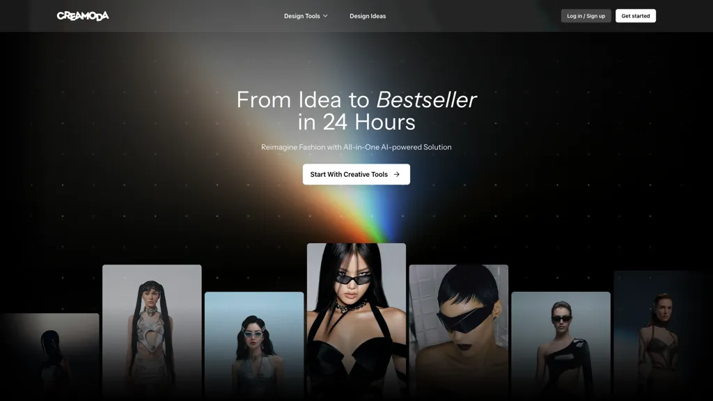 Creamoda AI AI tool screenshot