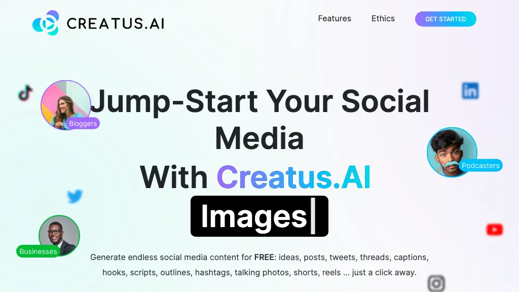 Creatus website