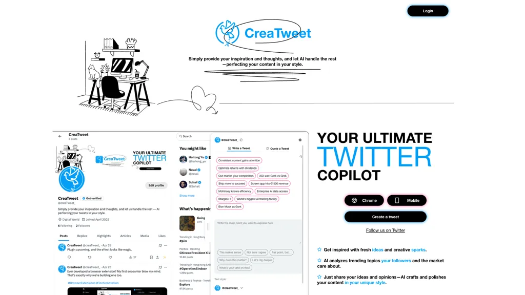 CreaTweet alternatives and competitors