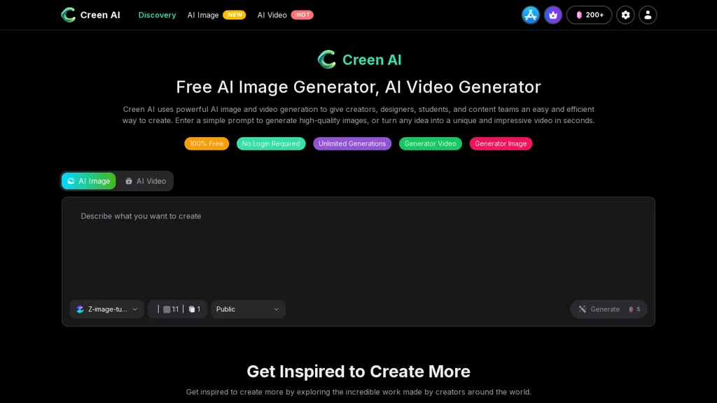 Creen AI alternatives and competitors