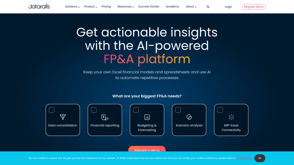 Datarails.com website