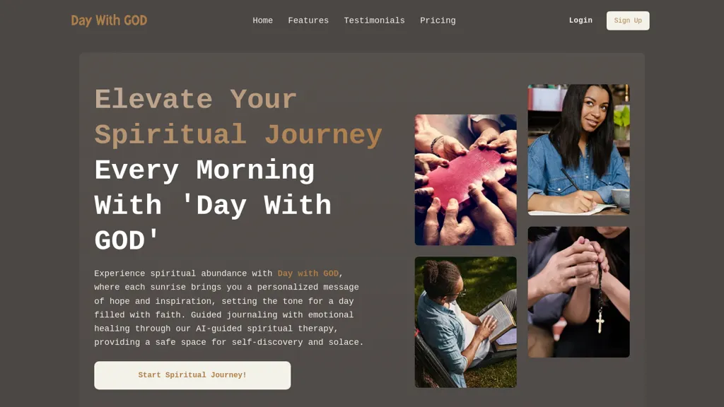 Day with god website