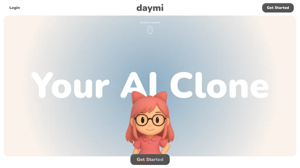 Daymi AI tool screenshot