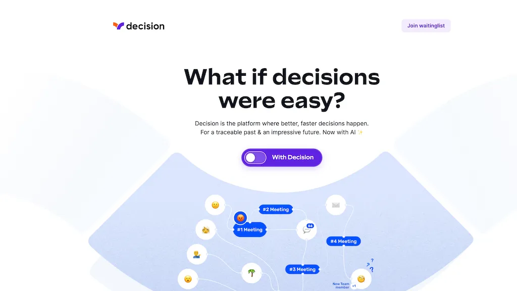 Decision website