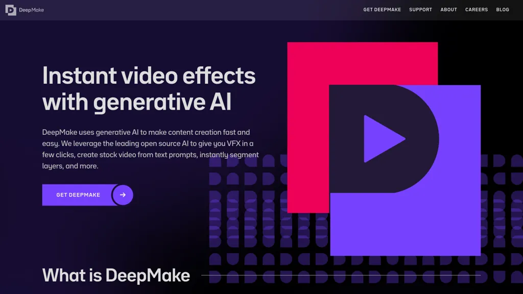DeepMake website