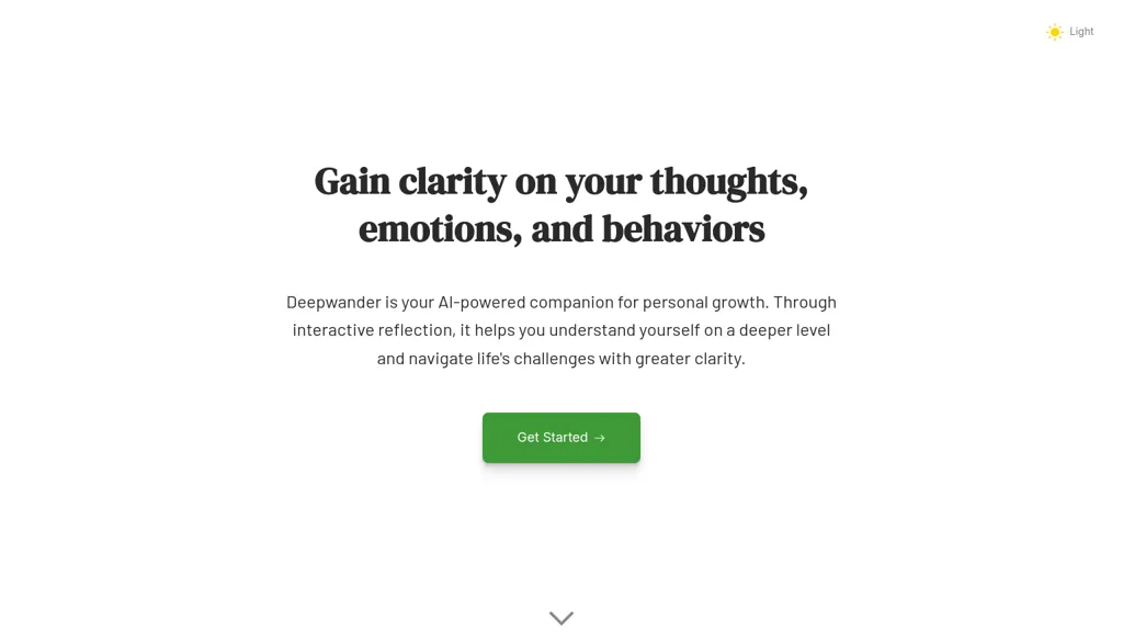 Deepwander website