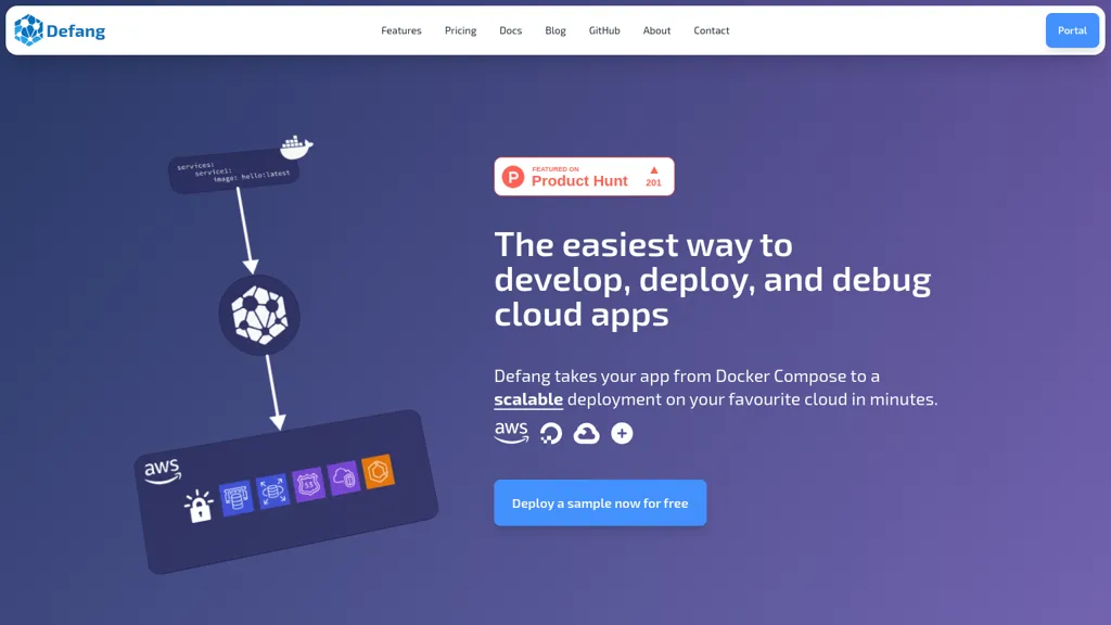 Defang website
