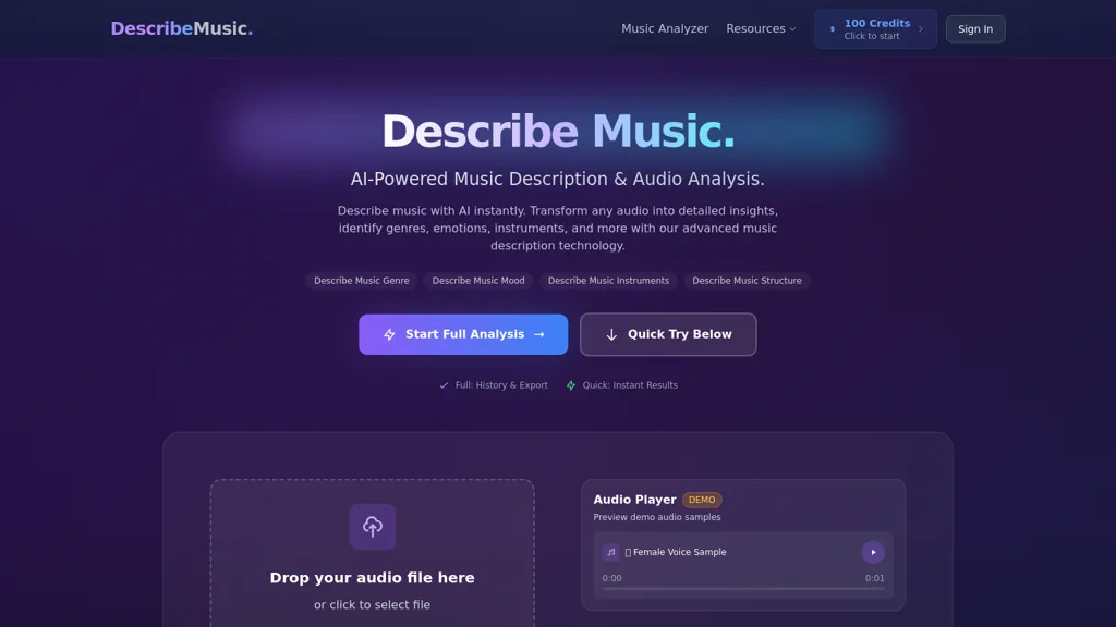 Describe Music AI alternatives and competitors