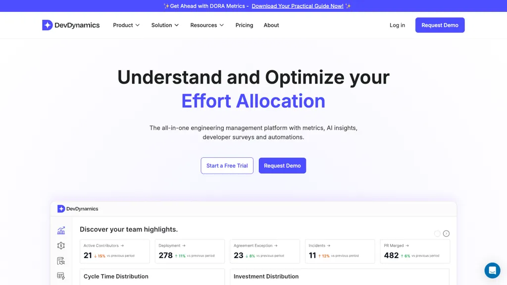 Devdynamics website