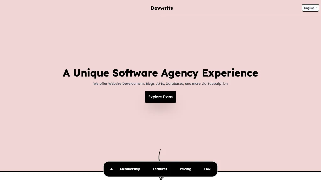 Devwrits website