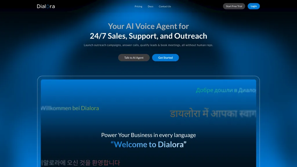 Dialora.ai AI tool screenshot