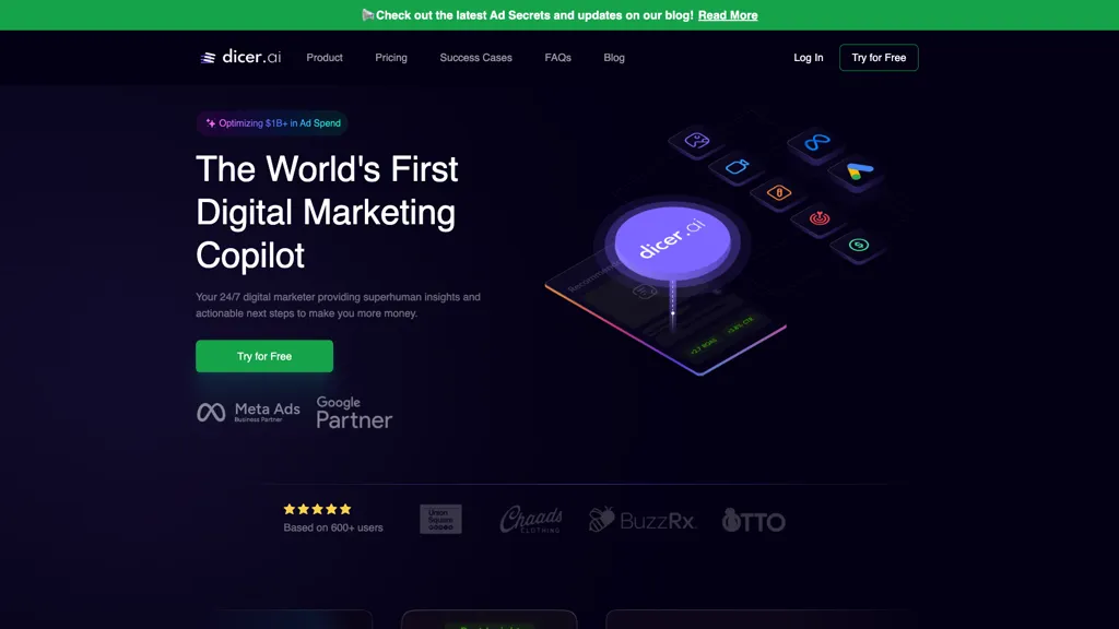 Dicer.ai AI tool screenshot