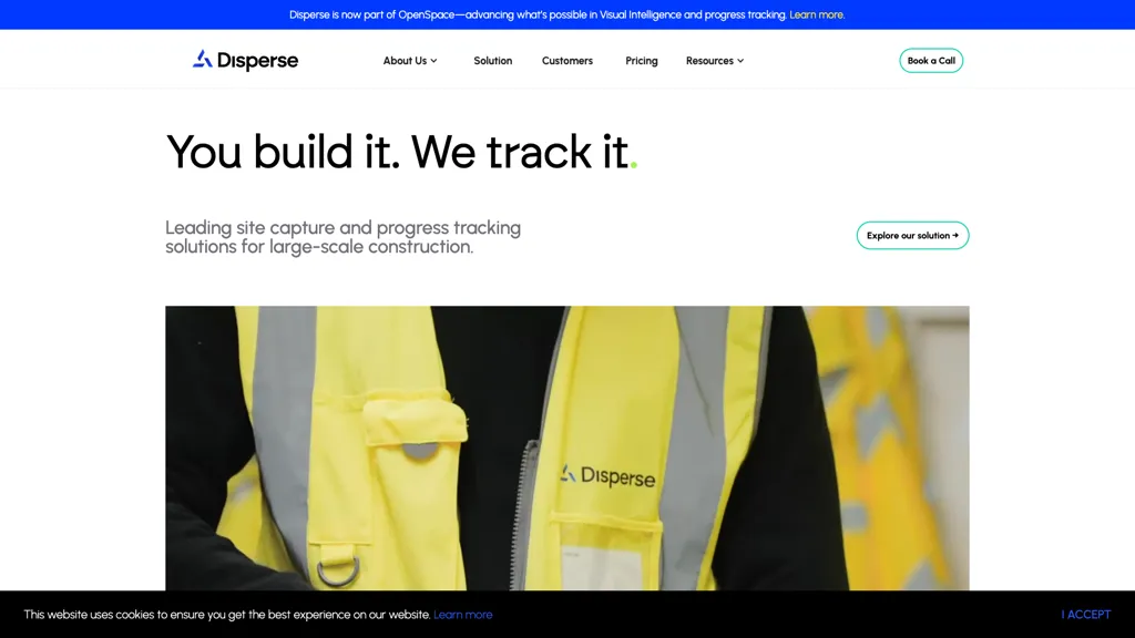 Disperse AI tool screenshot