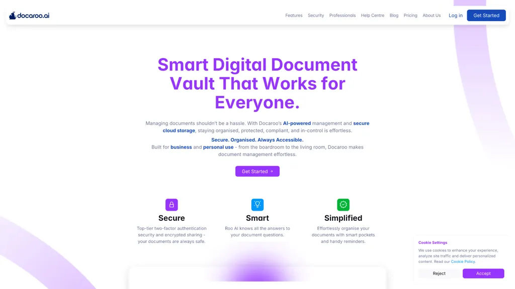 Docaroo.ai AI tool screenshot
