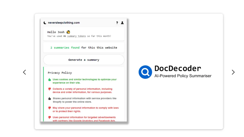 DocDecoder website