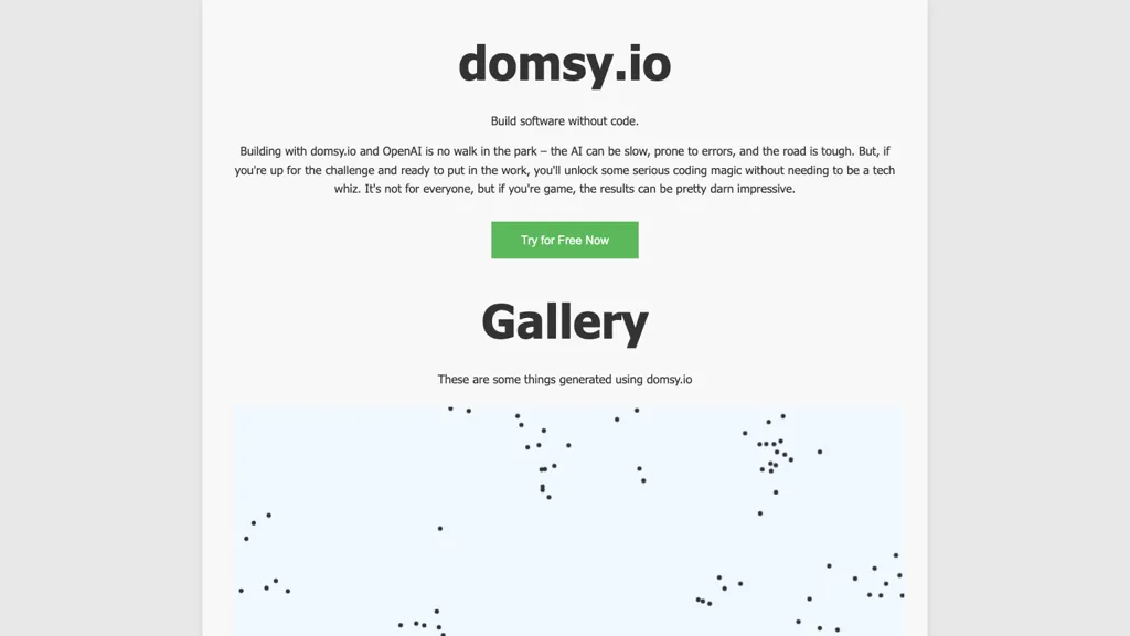 DOMSY.IO website