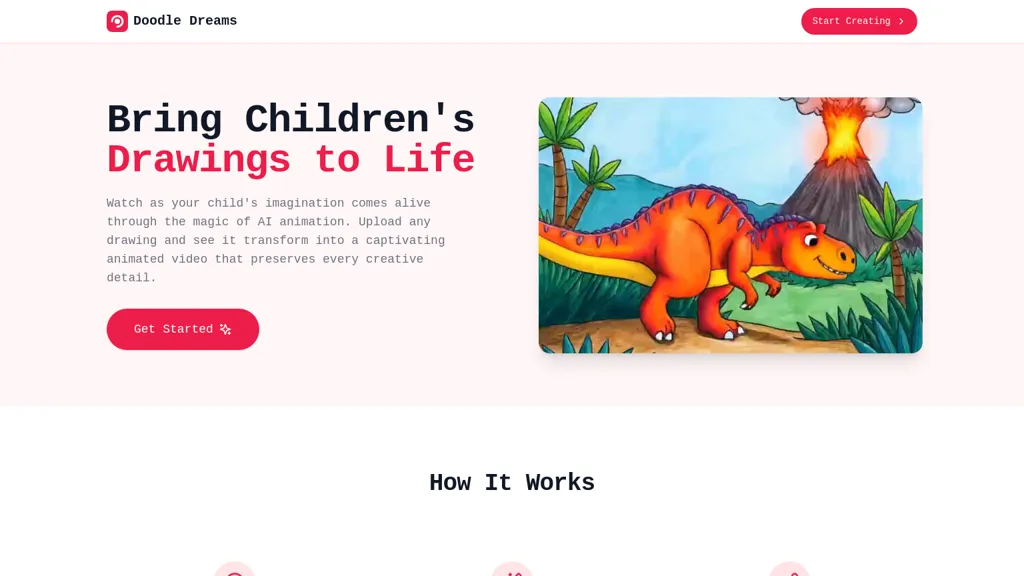Doodle Dreams website