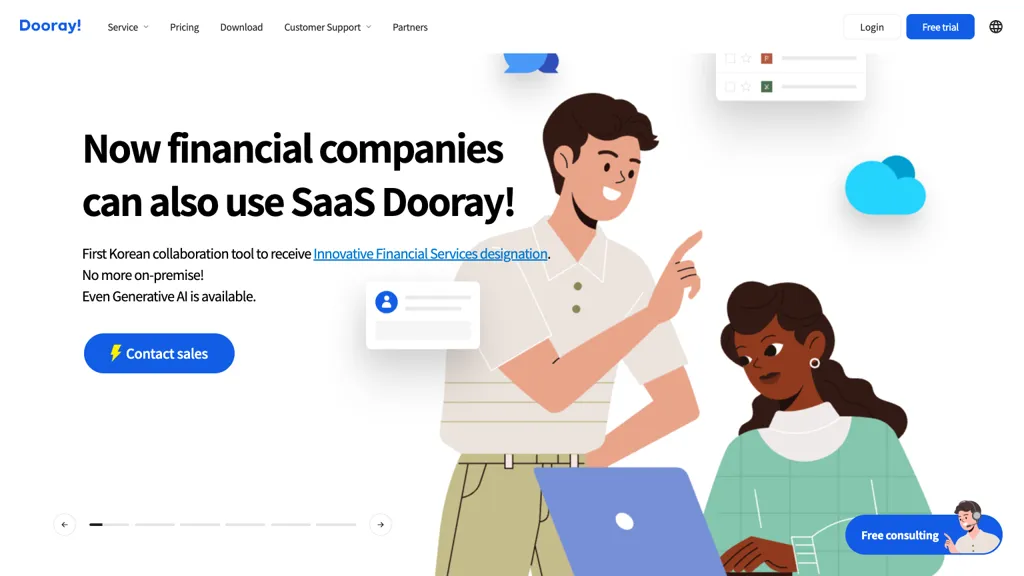 Dooray! AI tool screenshot
