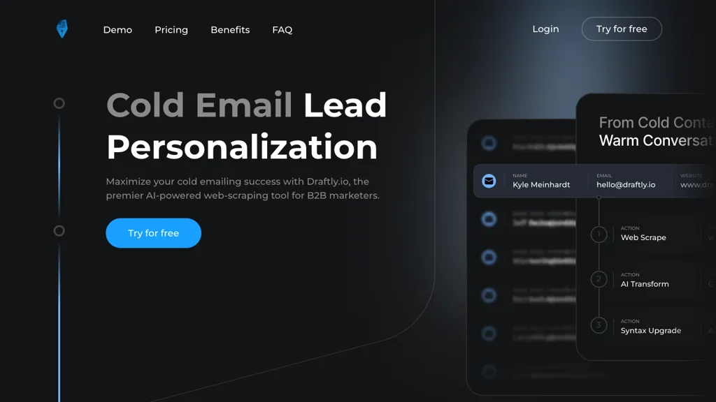 Draftly website