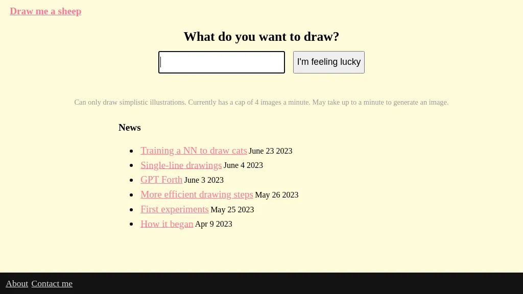 Drawmeasheep website