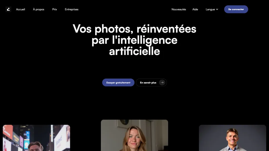 DreamLense website