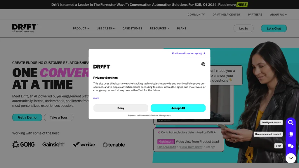 Drift website
