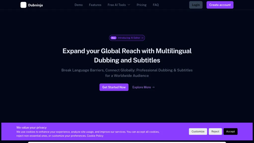 DubNinja website