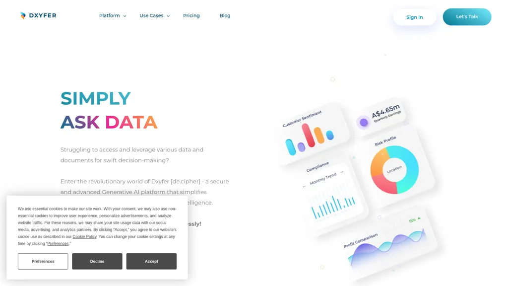 Dxyfer website