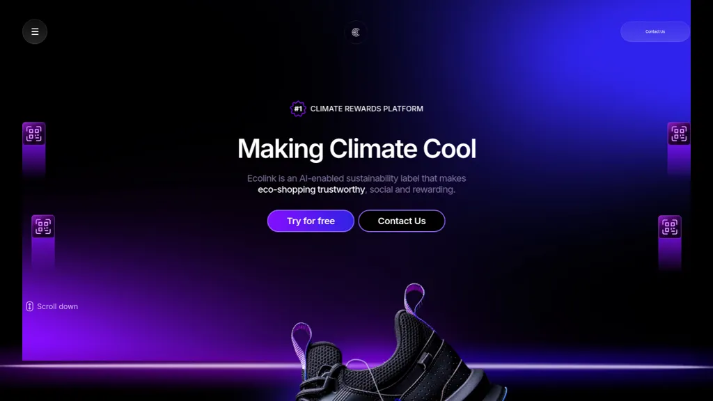EcoLink AI tool screenshot