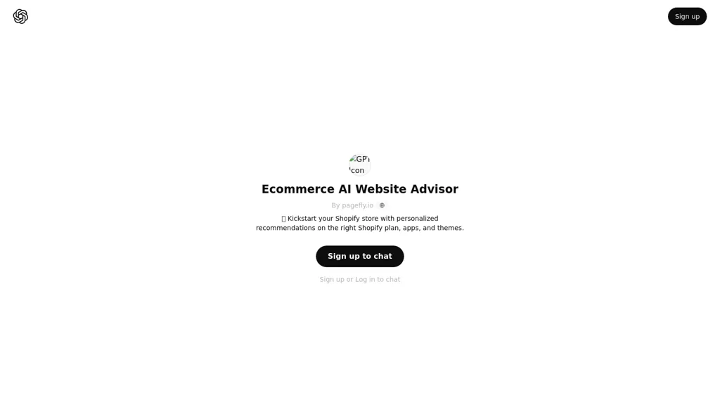 Ecommerce AI Website Advisor image