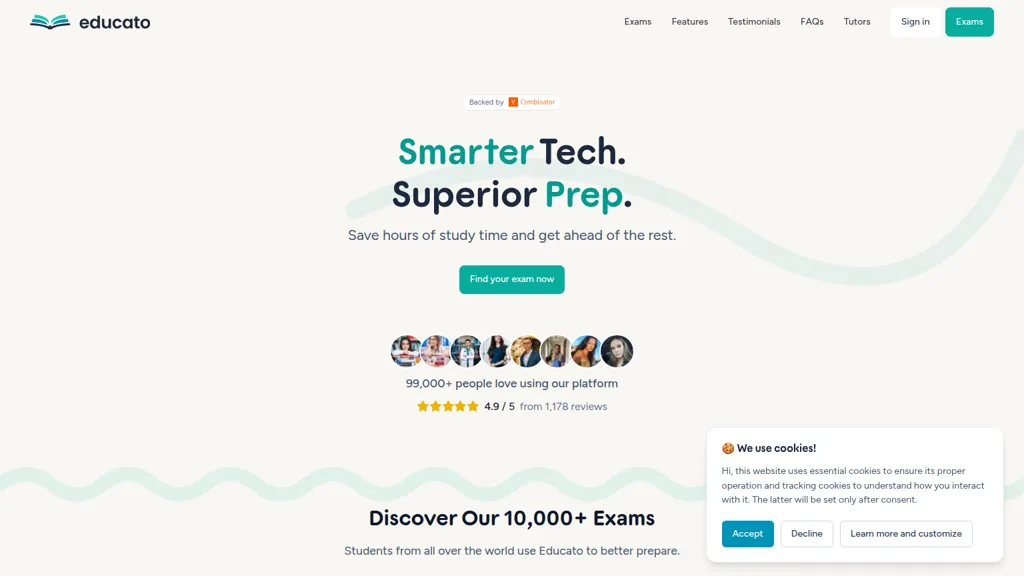 Educato AI tool screenshot