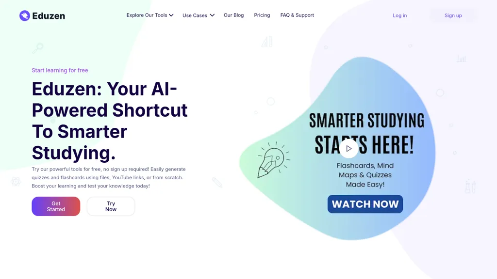 Eduzen.ai website
