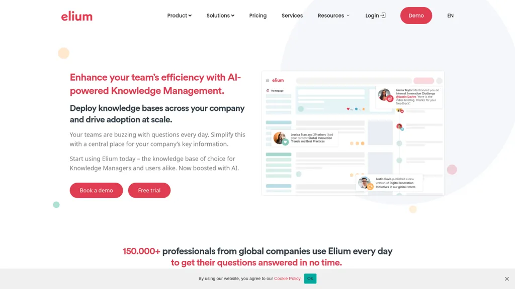 Elium.com website