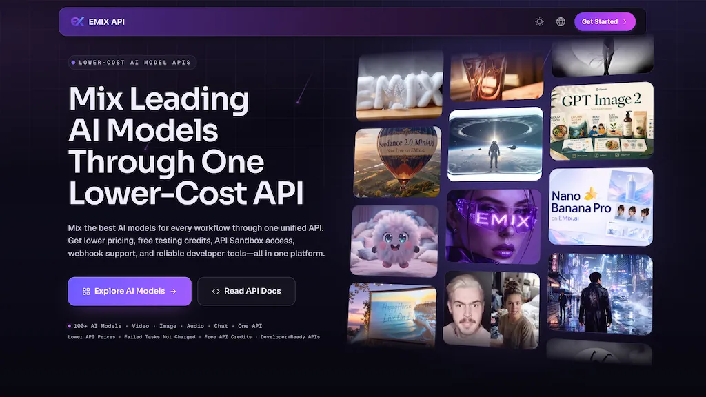 Emix AI AI tool screenshot