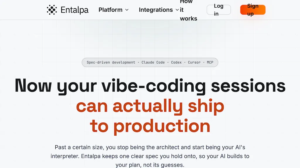 Entalpa screenshot