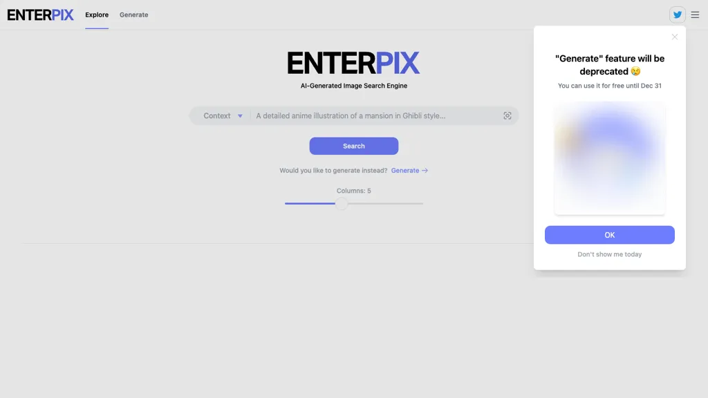 Enterpix website