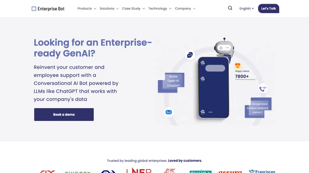 enterprisebot.ai website