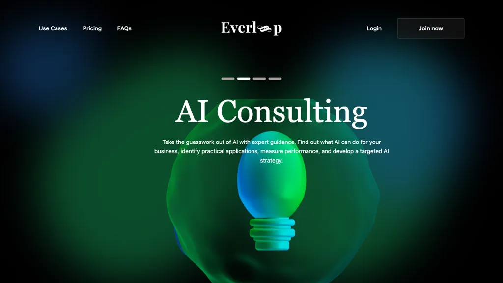 Everloop AI website