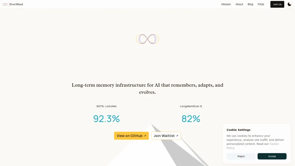 EverMemOS AI tool screenshot